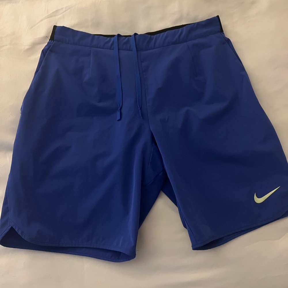 Blue Nike medium shorts